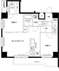 ルーブル東十条の物件間取画像